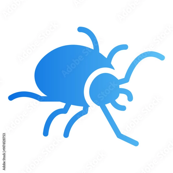 Obraz tickt insect Gradient icon