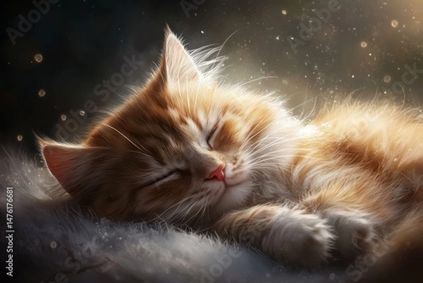 Fototapeta Robotic arm manipulating microchip in advanced laboratory setting, showcasing automation in electronics manufacturing