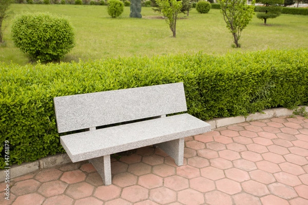 Fototapeta bench