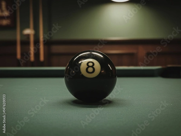 Fototapeta Bool balls on a table