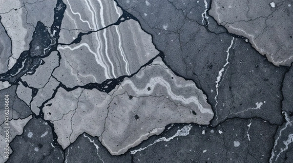 Fototapeta Abstract Gray Stone Textured Background