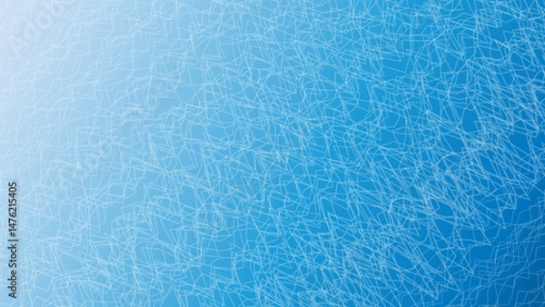 Obraz Blue Abstract Texture Background with Fine Light Lines