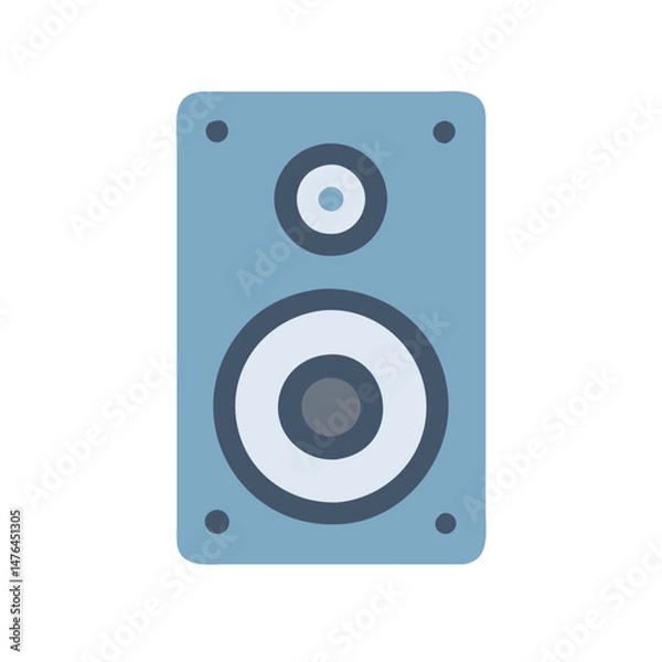 Obraz  Speaker Icon for Modern Audio Technology