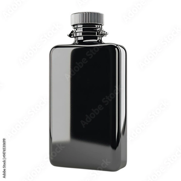 Fototapeta bottle of perfume isolated on transparent background, clipping path, png