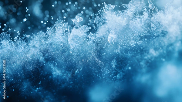 Obraz Frost Particle Effects