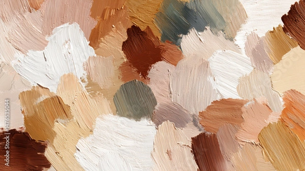 Obraz Decorative art. Versatile artistic backdrop for creative design, Inspiration Unveiled - Paintbrushes, Watercolors, and Sketchbook