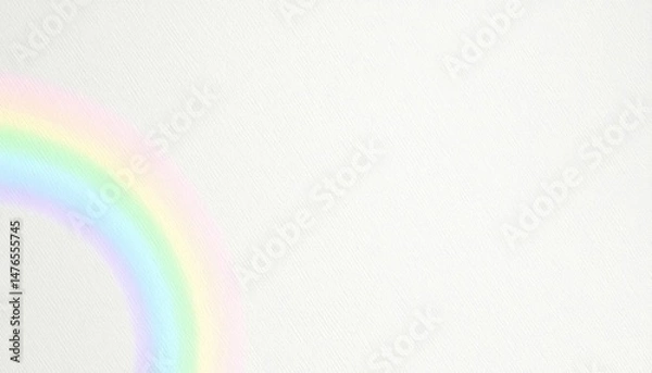 Fototapeta Creating a colorful rainbow art installation urban gallery digital art creative space close-up perspective aesthetic concepts