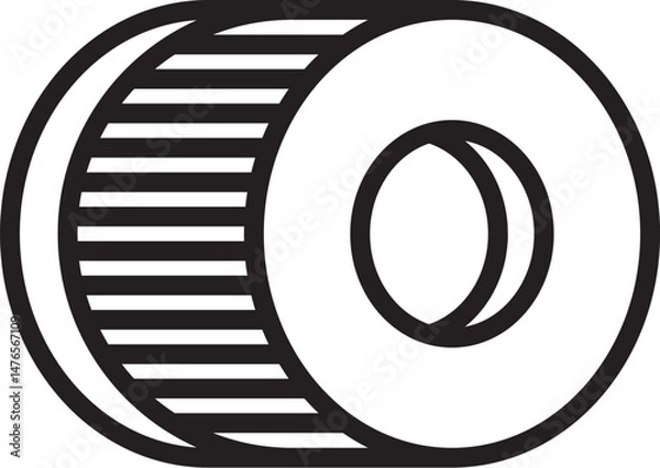 Obraz air filter icon