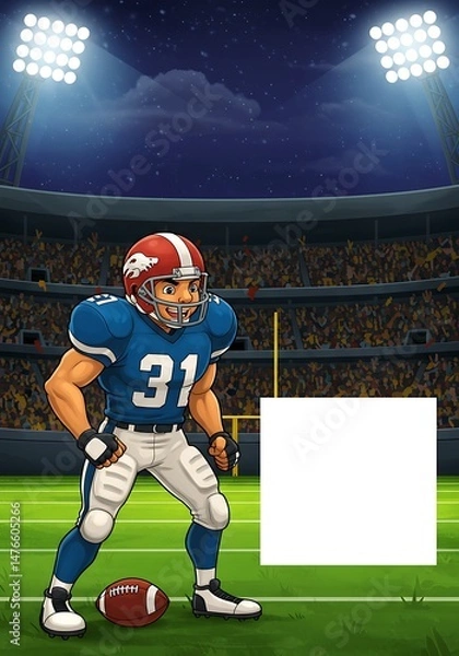 Obraz Night Game Ready