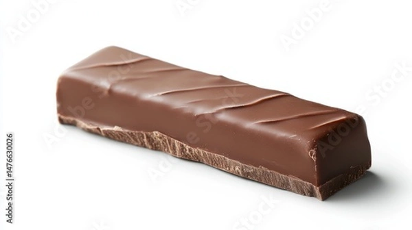 Fototapeta  A chocolate bar on a rustic surface.