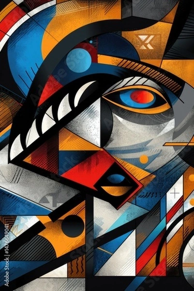 Obraz Artwork Graphic Vector Illustrations, Ai T-shirt design
