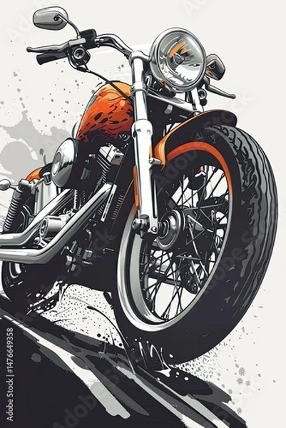 Obraz Artwork Graphic Vector Illustrations, Ai T-shirt design