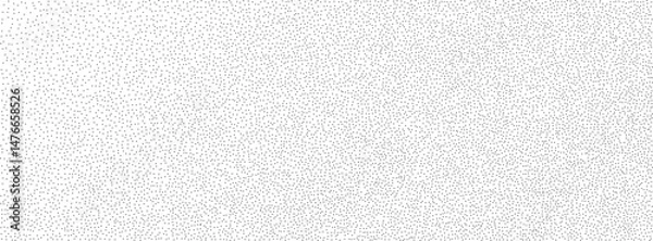 Fototapeta Grainy noise dotted textured background. Abstract vector stipple gradient long texture