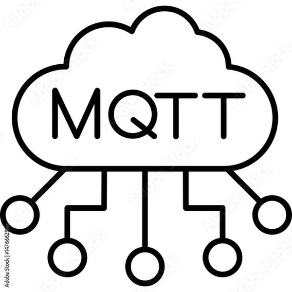 Fototapeta MQTT Protocol Icon