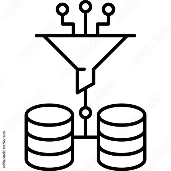 Obraz Data Ingestion Icon