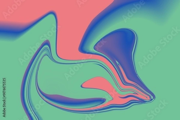 Fototapeta Gradient wallpaper and floor. gradient backgrounds with grainy texture