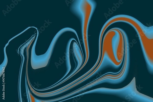 Fototapeta  Abstract liquid background. gradient background
