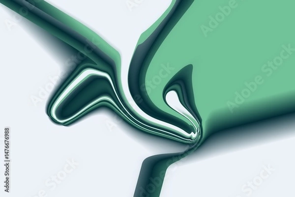 Fototapeta Abstract liquid background. Gradient mesh. Vibrant Gradient Background