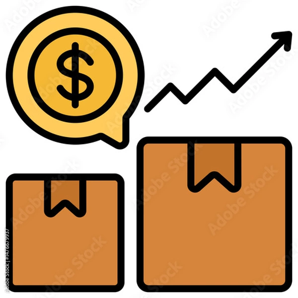 Obraz Upselling Icon