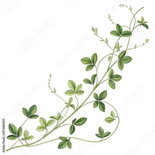 Obraz vector floral background