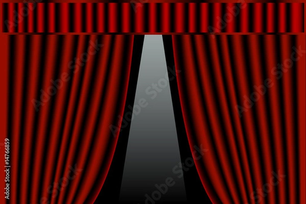 Obraz Stage curtains.