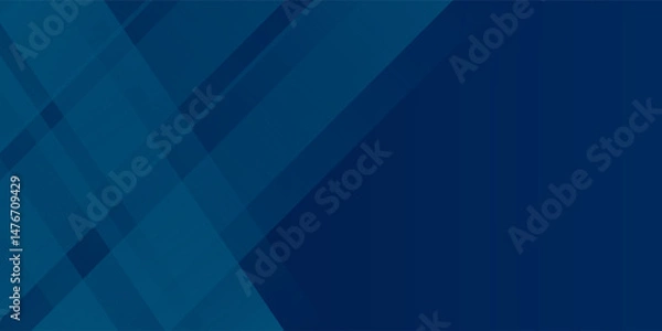 Fototapeta modern blue abstract background with elegant bright diagonal lines