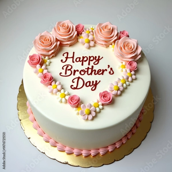 Obraz brother; s day cake