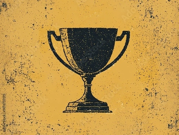 Obraz Vintage Trophy Award