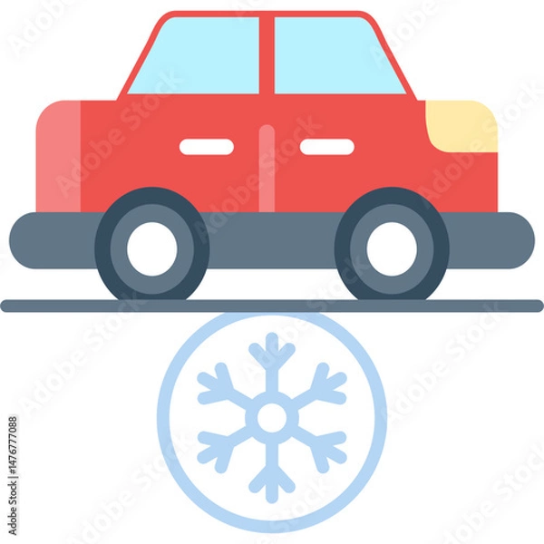 Fototapeta Air Conditioning Icon Vector Element