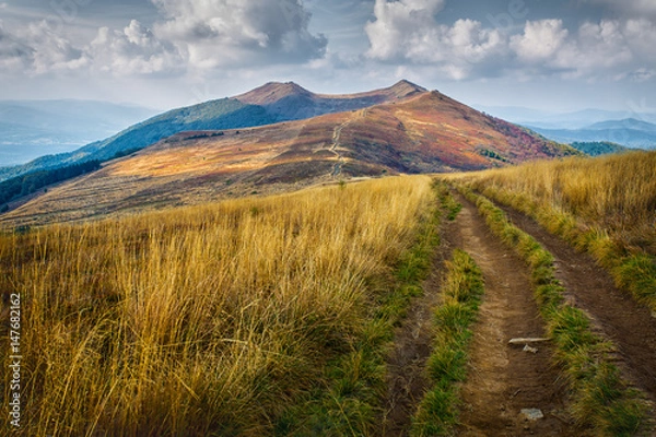 Fototapeta Bieszczady - mountains in Poland