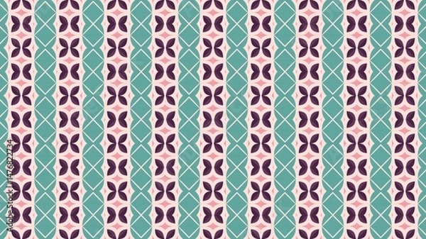 Obraz fabric motif. seamless pattern. wallpaper. background. HD
