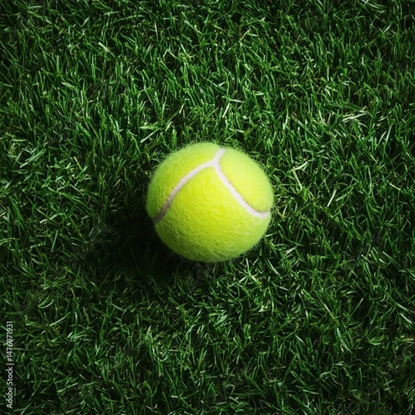 Obraz Tennis on grass