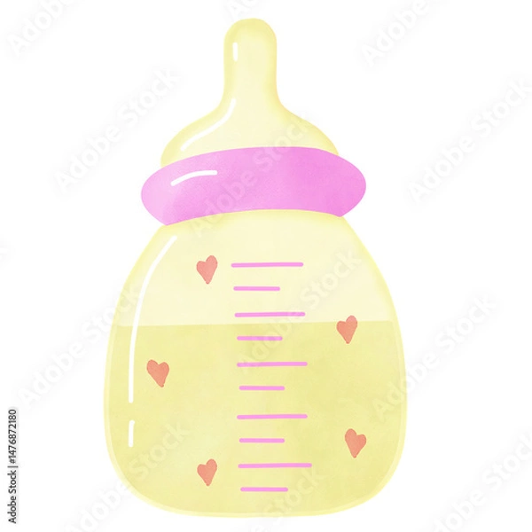 Obraz baby bottle 