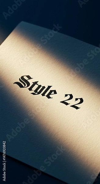 Fototapeta Illuminated Style