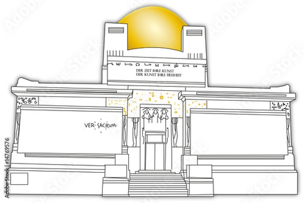 Obraz Wiener Secession