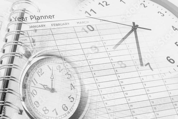 Fototapeta Time management