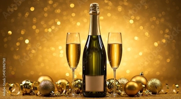 Fototapeta Golden Hour Celebration