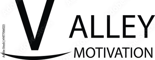 Obraz Valley Motivation Logo Desaign New 
