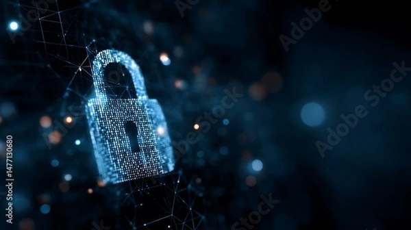 Fototapeta Cyber resilience planning with disaster recovery and business continuity strategies for cyber attack scenarios