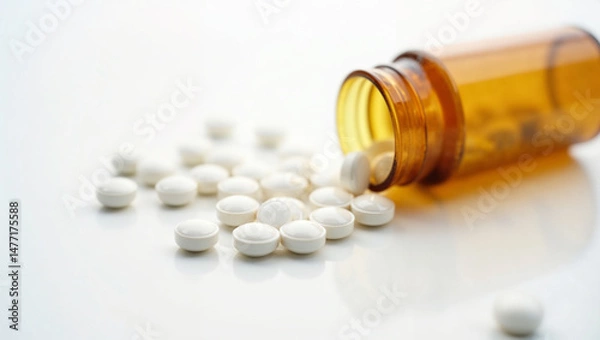 Obraz pills on the table