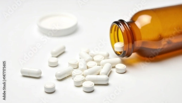 Obraz pills on the table