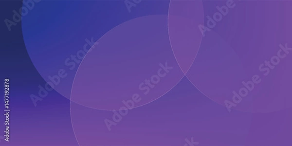 Obraz Minimal geometric background. Purple elements with fluid gradient. Dynamic shapes composition. Eps10 vector