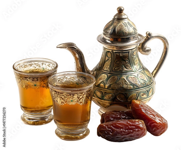 Obraz Traditional Moroccan Tea Set