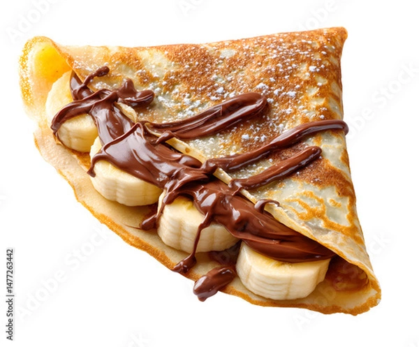 Obraz Chocolate Banana Crepe