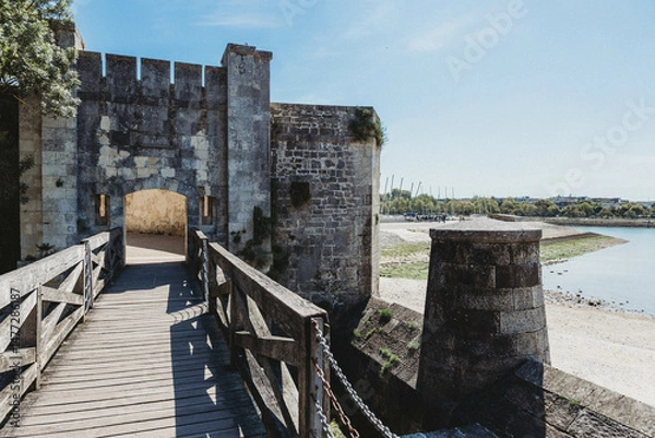 Obraz Old bridge in La Rochelle