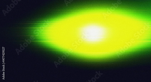 Obraz Abstract Green Yellow Light Burst Energy Background Design art ray glow beam neon vivid power speed 