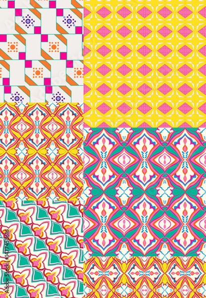 Fototapeta Pattern Seamless print 