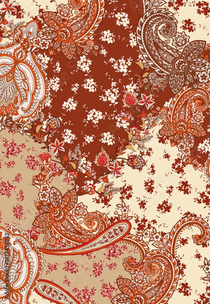 Fototapeta Pattern Seamless print 