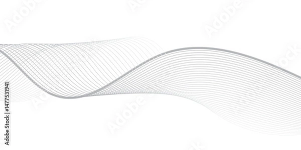 Fototapeta Complex Flow Line Design on Transparent Layer – Abstract Vector Background for Use in Digital Innovation Fields Including Artificial Intelligence, Network Infrastructure, and Cloud Technology
