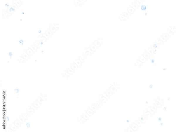 Obraz 水中からでる泡の素材